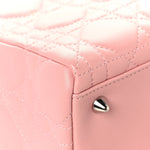 Lambskin Cannage Medium Lady Dior Light Pink