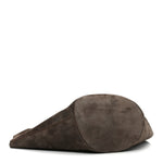 Suede Calfskin Medium Lotus Tote Cedar