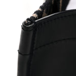 Oblique Calfskin Small Book Tote With Strap Blue Multicolor