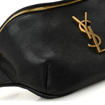 Grain De Poudre Monogram Belt Bag Black