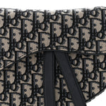 Oblique Saddle Bag Blue