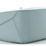 Calfskin Small Puzzle Bag Aquamarine