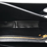 Shiny Calfskin Medium Triomphe Black