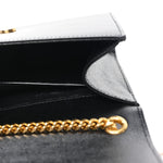 Grain De Poudre Small Monogram Kate Satchel Black