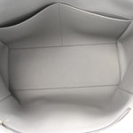 Smooth Calfskin Hampton Carry All Bag Grey