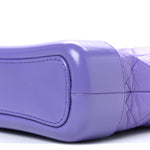 Aged Calfskin Quilted Small Gabrielle Hobo Purple