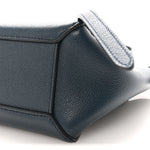 Grained Calfskin Nano Belt Bag Abyss Blue