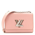 Epi Twist Shoulder Bag MM Rose Ballerine