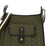 Mini Monogram Besace Mary Kate Kaki