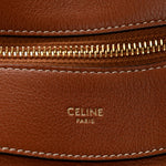 Supple Calfskin Medium Romy Shoulder Bag Tan