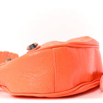 Agneau Arena Le Cagole Shoulder Bag XS Orange
