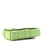 Lambskin Maxi Intrecciato Cassette Crossbody Bag Pistachio