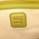 Camoscio Beau Top Handle Bag Edera