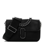 Calfskin The J Marc Shoulder Bag Black