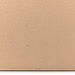 Grain De Poudre Classic Kate Monogram Clutch Nude Powder