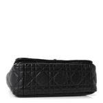 Calfskin Cannage Small Caro Bag Black