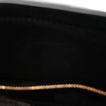 Patent Cannage Mini Lady Dior Black