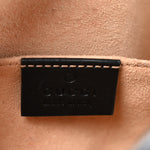 Calfskin Matelasse Mini GG Marmont Chain Shoulder Bag Black