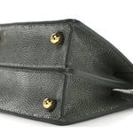 Stingray Shiny Nappa Petite Peekaboo I SEE U Satchel Verde Inglese