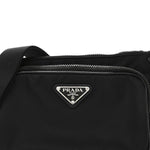 Re-Nylon Saffiano Belt Bag Black