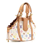 Monogram Multicolor Theda GM White