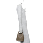 Taurillon Clemence Swift In-The-Loop 18 Bag Etoupe