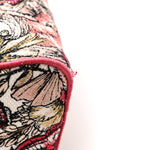 Canvas Embroidered Butterfly Print Medium Lady D-Lite  Multicolor
