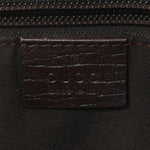 GG Plus Monogram Small Vertical Tote Dark Brown
