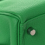 Togo Shiny Niloticus Crocodile Kelly Retourne Touch 28 Bambou