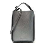 Metallic Calfskin XS Tool 2.0 North-South Tote Silver
