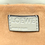 Calfskin Mini Flamenco Knot Clutch Ash Grey
