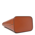 Smooth Calfskin Small Cuir Triomphe Bucket Bag Tan