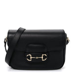 Arabella Calfskin Horsebit 1955 Shoulder Bag  Black