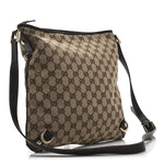 Monogram Abbey Messenger Bag Dark Brown