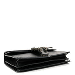 Pebbled Calfskin Small Dionysus Shoulder Bag Black