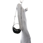 Patent Naplak Arque Shoulder Bag Black