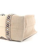 Cotton Medium Woody Ribbon Tote Slate Green