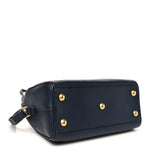 Calfskin Classic Baby Duffle Navy Blue
