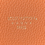 Grained Calfskin LV Pont 9 Soft MM Golden Siena