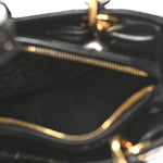 Patent Cannage Medium Lady Dior Black