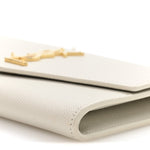 Grain De Poudre Monogram Uptown Chain Wallet Crema Soft