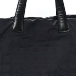 Nylon Medium Travel Tote Black