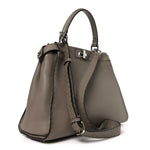 Cuoio Romano Selleria Medium Peekaboo Iconic Satchel Corda