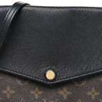 Monogram Twice Pochette Black