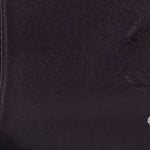Caviar Quilted Small Double Flap Dark Purple