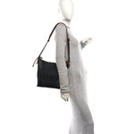 Calfskin Ottomar Monogram Klara Medium Hobo Black