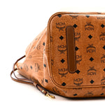 Visetos Large Liz Reversible Shopper Tote Cognac