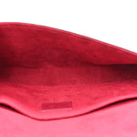 Monogram Pochette Felicie Chain Wallet Fuchsia