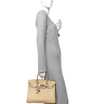Ostrich Birkin 30 Parchemin