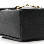 Dollar Calfskin Vertical Horsebit 1955 Crossbody Bag Black